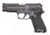 Browning BDA Pistol, .45 ACP, 4.4 in barrel, black anodized aluminum frame, black checkered polymer grip, recoil operated semi-automatic, double-action, frame mounted decocking lever, fixed combat, 7 round magazine, BG-BDA-FRRMPG
