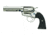 Beretta Stampede-Bisley-Nickel Revolver, .357 Magnum, 4.75 in barrel, nickel finish steel frame, black plastic grip, revolving chamber, single-action, automatic hammer block, fixed, 6 round magazine, BT-STPD-BSY-NKL-FRRMPG