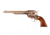Beretta Stampede-Nickel Revolver, .45 Colt, 7.5 in barrel, brushed nickel frame, smooth walnut grip, revolving chamber, single-action, automatic hammer block, fixed, 6 round magazine, BT-STPD-NKL-6-FRRMPG