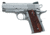 Charles Daly 1911A1-Empire-ECS Pistol, .45 ACP, 3.5 in barrel, stainless steel frame, checkered hardwood grip, recoil operated semi-automatic, single-action, low profile front, dovetailed rear, 6 round magazine, CD-1911A1-EMP-ECS-FRRMPG