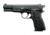 Charles Daly Field-HP Pistol, 9mm Luger, 4.625 in barrel, blued carbon steel frame, Uncle Mikes padded grip, recoil operated semi-automatic, single-action, white dot front, shallow V w/post rear, 13 round magazine, CD-FLD-HP-FRRMPG