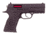 EAA Witness-FCP Pistol, .45 ACP, 4 in barrel, black polymer frame, integrated polymer grip, blowback operated semi-auto, double-action only, no external safety, 3-dot combat, 6 round magazine, EAA-WTNS-FCP-5-FRRMPG