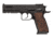 EAA Witness-Stock Pistol, 9mm Luger, 4.75 in barrel, blued finish carbon steel frame, checkered wood grip, recoil operated semi-automatic, double-action, adjustable target, 17 round magazine, EAA-WTNS-STK-10-FRRMPG