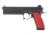 FK BRNO Field-Pistol Pistol, 7.5 mm FK, 6 in barrel, steel alloy frame, custom aluminum grip, recoil operated semi-automatic, single-action, frame mounted safety lever, front red-dot, rear peep, 16 round magazine, FKBRNOFLDPISTOL-FRRMPG
