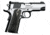 Kimber Eclipse-Pro-Target-II Pistol, .45 ACP, 4 in barrel, brush-polished stainless steel frame, black &amp; silver laminate grip, recoil operated semi-automatic, single-action, adj. tritium bar-dot night, 8 round magazine, KMBR-EC-PRO-TG-II-FRRMPG