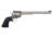 Magnum Research BFR Revolver, .22 Hornet, 10 in barrel, stainless steel frame, Uncle Mikes rubber grip, revolving chamber, single-action, trigger activated transfer bar, black, fixed front, adjustable rear, 5 round magazine, MR-BFR-FRRMPG
