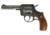 New England Firearms R92 Revolver, .22 Long Rifle, 4 in barrel, blued steel frame, smooth walnut grip, revolving chamber, double-action, transfer bar, fixed blade and notch, 9 round magazine, NEF-R92-3-FRRMPG