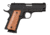 Rock Island Armory 1911A1-45CS-RIA Pistol, .45 ACP, 3.5 in barrel, parkerized blue finish steel frame, smooth walnut grip, recoil operated semi-automatic, single-action, grip safety only, GI combat, 6 round magazine, RIA1911A145CSRIA-FRRMPG