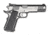 Springfield Armory 1911-A1-Loaded-Target Pistol, .45 ACP, 5 in barrel, stainless steel frame, checkered black polymer grip, recoil operated semi-automatic, single-action, adjustable Bo Mar 3-dot tritium, 7 round magazine, SA1911A1LDTG-FRRMPG