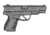 Springfield Armory XD-E Pistol, 9mm Luger, 4.5 in barrel, black polymer frame, integrated polymer grip, recoil operated semi-automatic, double-action, frame mounted ambi decock/safety, fiber-optic front, 2-dot rear, 8 round magazine, SAXDE4-FRRMPG