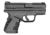 Springfield Armory XD-Mod-2 Pistol, 9mm Luger, 3 in barrel, polymer frame, integrated polymer grip, recoil operated semi-automatic, striker single-action, fiber optic front, fixed 2 dot rear, 13 round magazine, SAXDMOD.25-FRRMPG