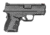 Springfield Armory XD-S-Mod-2 Pistol, 9mm Luger, 3.3 in barrel, black polymer frame, integrated polymer grip, recoil operated semi-automatic, fiber optic front, fixed 2 dot rear, 7 round magazine, SAXDSMOD.23-FRRMPG
