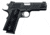 Taurus 1911-Commander Pistol, .45 ACP, 4.2 in barrel, matte black finish steel frame, checkered black grip, recoil operated semi-automatic, single-action, grip safety, manual thumb safety, Novak, 8 round magazine, TRS-1911-CMDR-FRRMPG