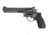Taurus 608 Revolver, .357 Magnum, 6.5 in barrel, blued finish steel frame, black rubber grip, revolving chamber, double-action, trigger actuated transfer bar, fixed front, adjustable rear, 8 round magazine, TRS-608-2-FRRMPG