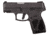 Taurus G2s Pistol, .40 S&amp;W, 3.2 in barrel, black polymer frame, integrated polymer grip, recoil operated semi-automatic, striker double-action, trigger safety, manual frame safety, 3-dot adjustable, 6 round magazine, TRS-G2S-FRRMPG