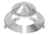 Magma Radiant Plate And Dome, w/Removable Center Dome, 10-765