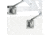 Magma Rail Mount or Side Bulkhead Mount f/Kettle Series Grills Square/Flat, A10-240