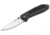 Magnum Advance Checkering Folding Knife, 3.54in, 440C, Aliminum Black Handle, 01RY302