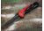 Boker Fire Chief Folding Knife, 4.53in, 440A, Serrated Blade, Aluminum Black Handle, 01LL313