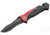 Boker Fire Chief Folding Knife, 4.53in, 440A, Serrated Blade, Aluminum Black Handle, 01LL313