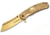 Magnum Golden Skull Folding Knife, 3.39in, 440A, Stainless Steel Gold Handle, 01SC070
