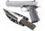 Magnum Research Desert Eagle 1911 Pistol, .45 ACP, 5.01 in barrel, Matte Stainless Steel, 8 Round Magazine, DE1911GSS-K-FRRMPG