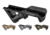 Magpul AFG1 Angled Foregrip, Black, Flat Dark Earth, Grey, OD Green