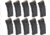 Magpul Industries PMAG GEN M3 AR-15/M16/M4 Rifle Magazine, .223 Rem/5.56x45mm NATO, 30 Round, Black, 10 Pack, Polymer, MAG557-BLK-30RD