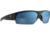 Magpul Industries Helix Eyewear Shooting Glasses, Black Frame, Bronze/Blue Mirror Lens, Polarized, MAG1097-1-001-2020