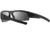 Magpul Industries Helix Eyewear Shooting Glasses, Black Frame, Gray/Silver Mirror Lens, Polarized, MAG1097-1-001-1110