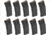 Magpul Industries PMAG 10/30 AR/M4 GEN M3 Rifle Magazine, 10 Round, 5.56x45, Black, 10-pack