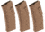 Magpul Industries PMAG 10/30 AR/M4 GEN M3 Rifle Magazine, 10 Round, 5.56x45, Medium Cayote Tan, 3-pack