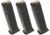 Magpul Industries PMAG GL9 Glock 17/19/26/34/45 Pistol Magazine, 9mm Luger, 21 Round, Black, 3 Pack