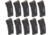 Magpul Industries PMAG GEN M3 AR-15/M16/M4 .223 Rem/5.56x45mm NATO, Black, 10-Pack