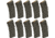 Magpul Industries PMAG GEN M3 AR-15/M16/M4 Rifle Magazine, .223 Rem/5.56x45mm NATO, 30 Round, Olive Drab Green, 10 Pack