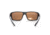 Magpul Industries Summit Sunglasses w/Polycarbonate Lens, Matte Gray Frame, Bronze Lens w/ Gold Lens Mirror, 250-028-026