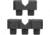 Magpul MAG1367-BLK DAKA Block Kit V-Block, Includes Double V-Block 2 &amp; Triple