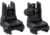 Magpul MBUS 3 Front and Rear Flip Sights, Black