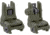 Magpul MBUS 3 Front and Rear Flip Sights Set, OD Green