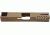 FAB Defense Snap-On Cover Skins, 19 Slides, Tan 183377