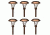 Malibu Celestial Solar Pathway Light - 6pk 8506-2120-06