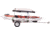 Malone Auto Racks MicroSport LowBed 2 Kayak Trailer Package, 2 Sets MegaWing, Cargo Box, Rod Tube, Spare Tire, MPG464-LBTM