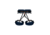 Mammut 4 Slide Harness, Marine, Medium/Extra Large, 2020-01020-5118-125