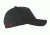 Baseball Cap - Mens-Black/Fire-XXS/XS