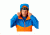 Mammut Nordwand Pro Hard Shell Hooded Jacket - Men's, Sunrise/ Ice, XXL, 1010-13950-2016-117