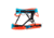 Mammut Sender Fast Adjust Harness, Ocean/Safety Orange, Extra Small, 2020-00960-50345-110