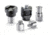 Manfrotto 244 Micro Friction Arm w/ Anti-Rotation with interchangeable 1/4in. attachments and 3/8in. adapt 244MICRO-AR