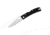 Manly Peak G10 D2 Two Hand Folding Knife, Black, Small, 01ML020