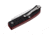 Manly Wasp 14C28N Folding Knife, Red/Black, Small, 01ML052