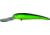 Mann's Smooth Body Stretch 25+, Floating/Diving Trolling Lure 8in, 2oz, Chartreuse/Green, SDRB686-2
